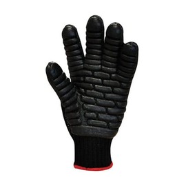 Polyco 8762 Anti Vibration Tremor Low Gloves, 1 Pair, Size Small, Black