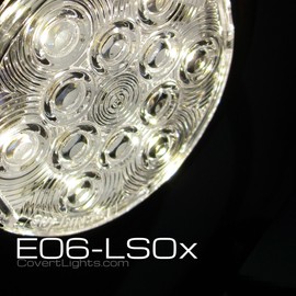 TecNiq E06 Interior Dome Light Red White 4" Round LIfeTime Warranty USA