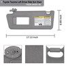 NHILES Left Driver Side Sun Visors Compatible with Toyota Tacoma