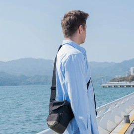 KIWIFOTOS Wasserdichte gepolsterte stoßfeste Kameratasche für Nikon D7500 D7200 D5600 D5500 D5300 DSLR SLR spiegellose Kameras, Objektivblitz, Akku, Tragetasche, Tasche, mehrfarbig, Kompakt