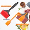 Large Silicone Basting Pastry Brush - 3.95inch Extra Wide Silicone