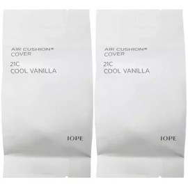 IOPE 아이오페 에어쿠션 커버 리필15g x2개 21C 쿨바닐라 IOPE Air Cushion Cover Refill 15g x 2pcs 21C Cool Vanilla