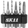 SK11 Hex Shaft Breaking Bolt Extractor Set, Set of 6