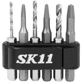 SK11 Hex Shaft Breaking Bolt Extractor Set, Set of 6