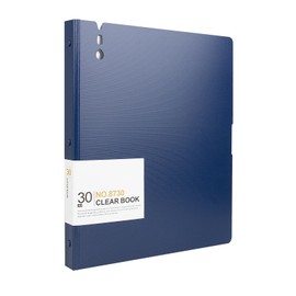 Art Portfolio Binder, 30 Pocket Binder with Plastic Sleeves 8.5x11, Art Portfolio Folder with Clear Sheet Protectors, Presentation Book Display 60 Pages Folder for Artwork, Sheet Music, Document