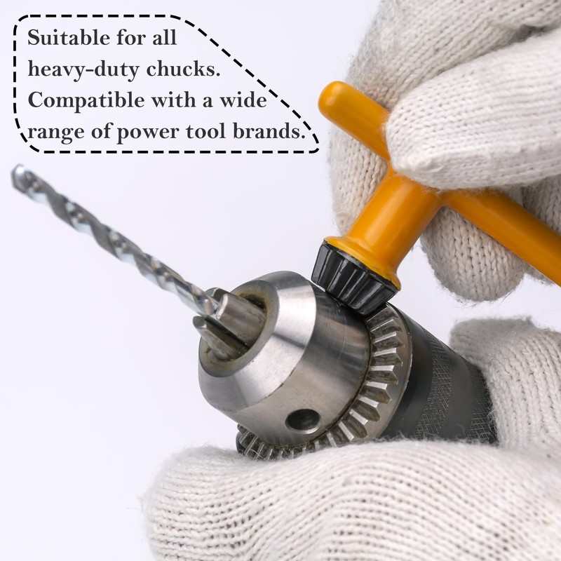 Famgee Replacement Drill Chuck Key Wrench Electric Drill Clamping Tool