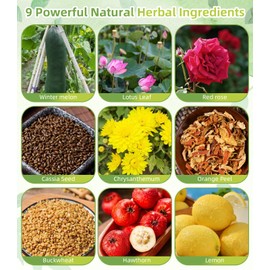 70 Bags Winter Melon Lotus Leaf Tea,Oil Cleansing Tea,Chrysanthemum,Winter Melon,Orange Peel,Cassia Seed,Buckwheat,Hawthorn,Lotus Leaf,Red Rose,9 Ingredients Blend Formula