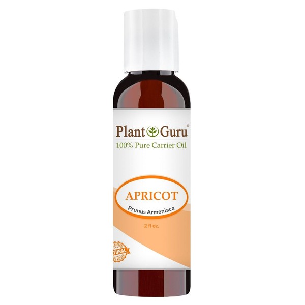 Apricot Kernel Oil 2 oz. 100% Pure Seed Carrier For Skin, Hair, Face