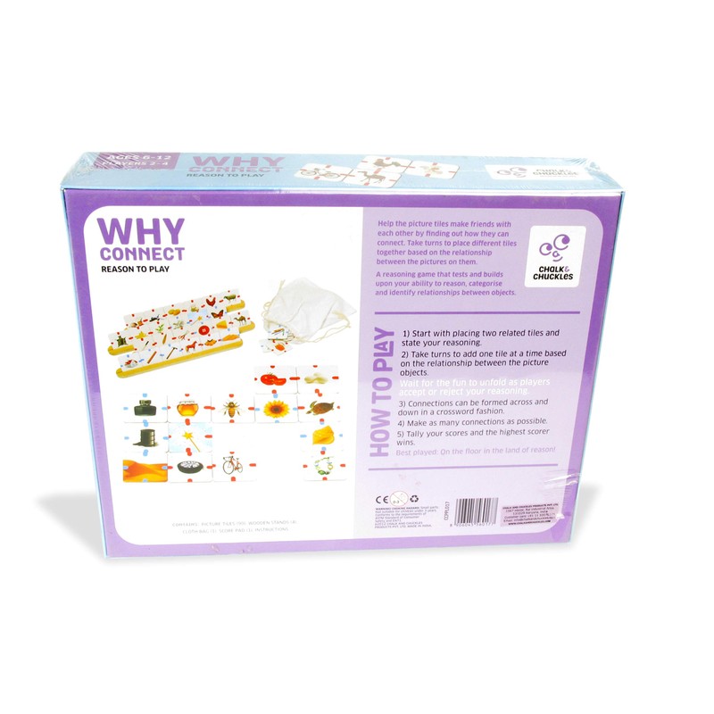 Chalk and Chuckles CC-017 Why Connect Game