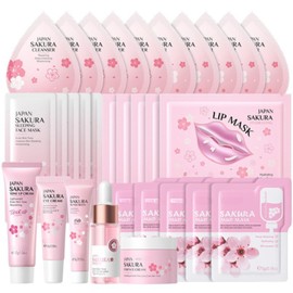 Skin Care Sets & Kits With Cleanser,Toner,Cream,Serum,Mask