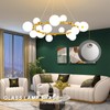 Lighting Replacement Glass Lampshade 4 Inch Milky White Glass Dome