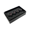 Eurosport Corvette C7 Logo Chrome Valve Stem Caps - Knurled
