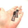 #5 Zipper Pulls (Zipper Pulls 1 Gunmetal)