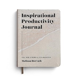 Inspirational Productivity Journal: You Are Strong & Courageous