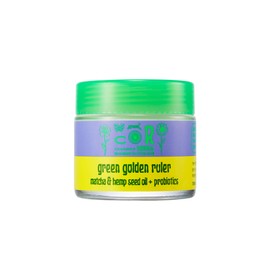 CHASIN' RABBITS Green Golden Ruler Face Moisturizer Cream | Korean Skin Care Moisturizer Face Cream with Green Tea Extract & Probiotics | Vegan Intensive Moisturizing & Nourishing (2.53 fl oz)