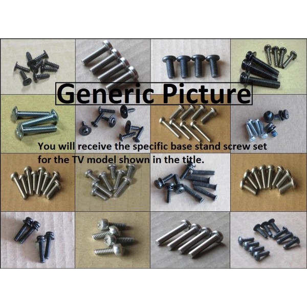 Vizio New Vizio E421VA Complete Screw Set for Base Stand