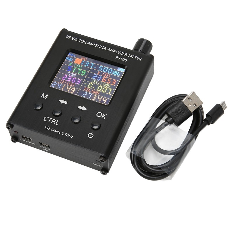 Antenna Analyzer Handheld 137.5MHz‑2.7GHz UV RF Vector Analyzer for Indoor