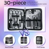 Manicure kit Personal Care Mens Grooming Kit, 30 in 1