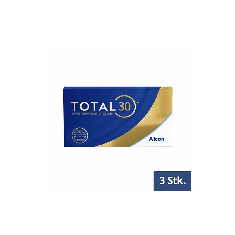 TOTAL30 Monatslinsen weich | 3 St√ºck | BC 8.4 mm