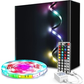 phopollo 7.5m Led Strip Light with 44 Keys Remote for Bedroom, Party