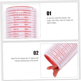 TOVINANNA 6pcs Hair Rollers Curlers for Women Easy to Use Air Styling Tool No Heat Required for Quick Hairdressing and Curls for Friends