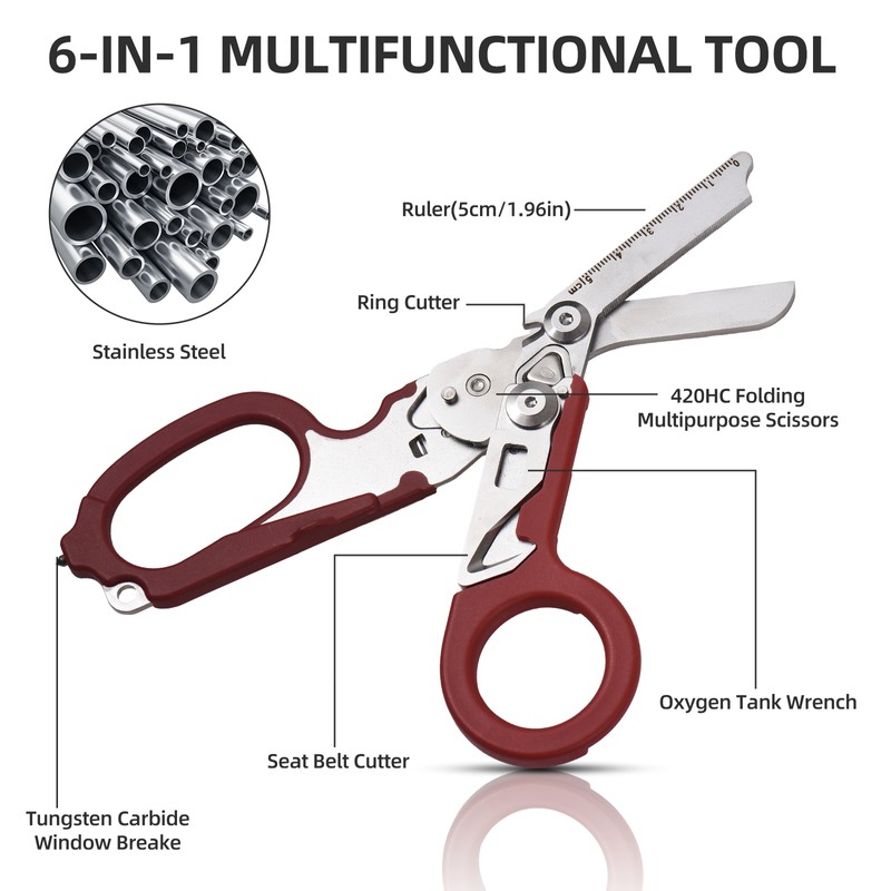 Trauma Shear Multi functional Pliers Tool Outdoor Camping Tools Emergency