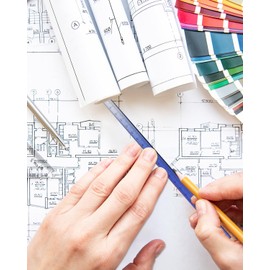 Honagu 3 Pack Acrylic Clear Ruler, Color Transparent Plastic Ruler, Measuring Tools for Student School Home Office （Royal Blue Sky Blue Grey）