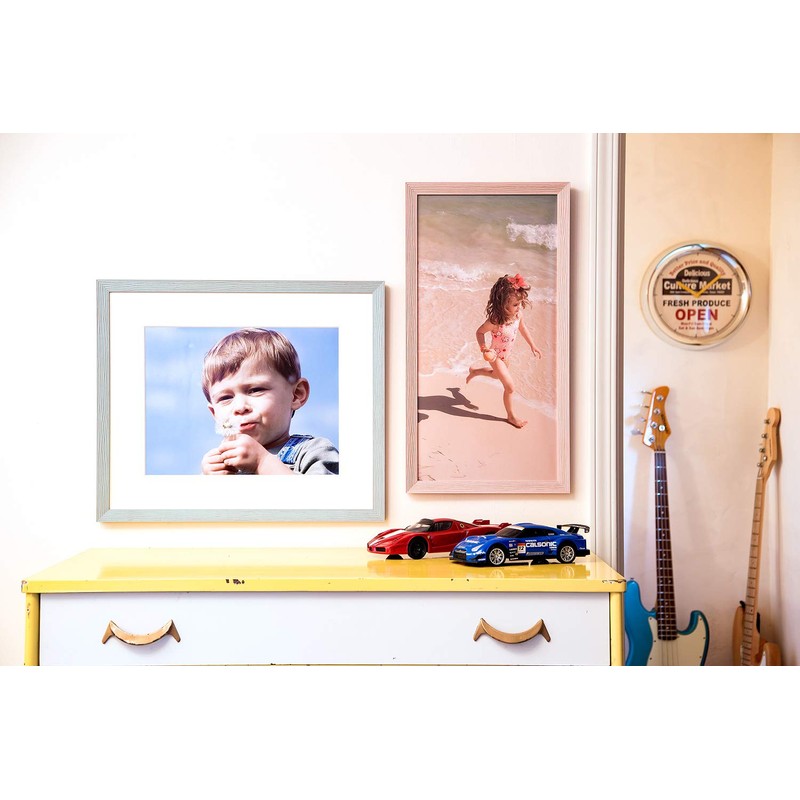 Larson Jules Frame Wave A4 (Inner Dimensions 299x212mm) Light Blue