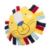 Infant Pillow Cartoon Animal Doll Soothing Baby Comforting Plush Rattle