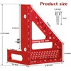Aiwons 3D Multi-Angle Measuring Ruler -Precision Woodworking 3D Square Protractor