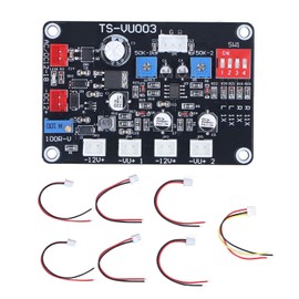 VU Meter Driver Panel, VU Meter Driver Board, DB Audio Level Power Amplifier Backlight Driver Module for DIY Home Car Audio Conversion, Nut Driver