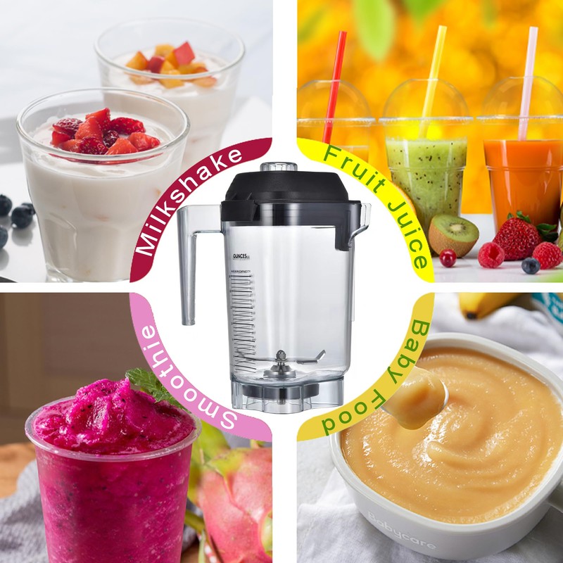 48oz Advance Container Replacement for Vitamix Commercial Blender,48 oz Pitcher