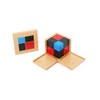 Adena Montessori Binomial Cube Montessori Sensorial Educational Toys for Kids