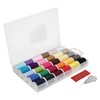 SINGER Polyester Sewing Thread Set - 30 Assorted Colors, 50