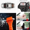 JurciCat Pack of 4 Emergency Hammer, Car Emergency Hammer with