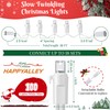HappyAlley Slow Twinkle Christmas Light, 100 LED 35Ft Twinkle String