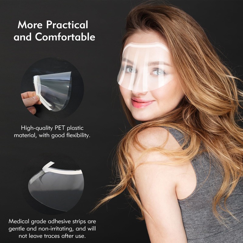 50 Pcs Eye Shield, Disposable Eye Shield After Cataract Surgery,