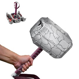 28 Piece Hammer Tool Box, Multifunctional Thor Hammer Tool kit, Home Tool Set, Hand Tools, Novelty Unique Holiday Gift for Men,Marvel Fans