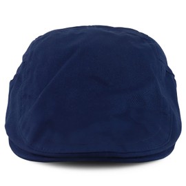 Trendy Apparel Shop Gorra grande de algodón de gran tamaño XXL, marino, XX-Large