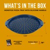 Bakken Pizza Baking Pan - Round Perforated Carbon Steel Pan