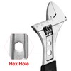 Jetech 200mm (8 Inch) Adjustable Spanner with Soft Grip Handle
