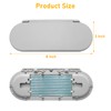 Abodvu Compatible with 2015-2022 Mini Cooper Sun Visor Vanity Mirror