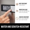 GORILLA GRIP Strong Dishwasher Magnet Clean Dirty Sign, Large Letters