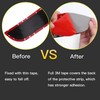 GZRUICA Rear Bumper Protector Guard Trunk Rubber Protection Strip Rubber