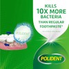 Polident 3 Minute Triple Mint Antibacterial Denture Cleanser Effervescent Tablets,