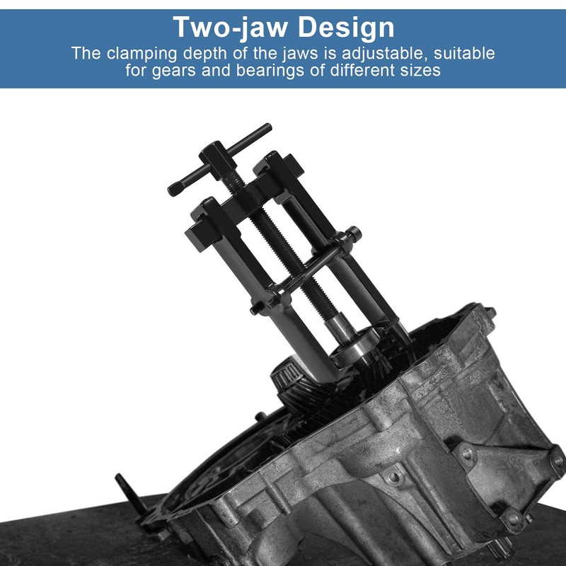 Ejoyous Puller, for Car Installation and Disassembly, 2 Jaw Twin