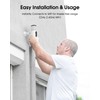 ANRAN Solar Security Cameras Wireless Outdoor with Light,2K Battery Powered