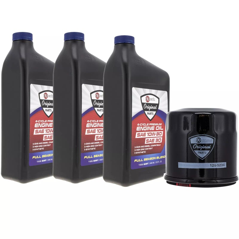 Exmark Engine Oil 3 Quarts and Filter Kit Quest Radius