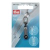 Prym Zip Puller Ball Steel-Coloured, Silver