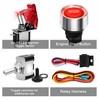 Nilight Ignition Rocker Switch Panel 12V 4 in 1 with